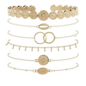 Bracelet Coquillage Or